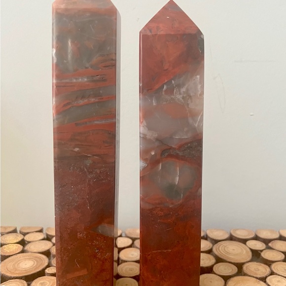 Beautiful Colourful Red Jasper Towers! - Picture 5 of 6